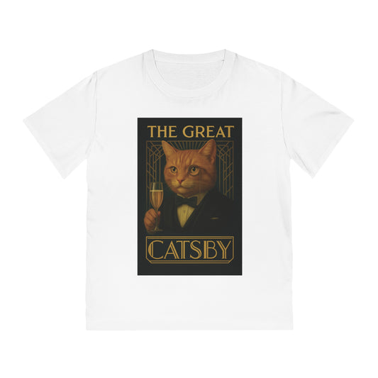 THE GREAT CATSBY - Organic Cotton Unisex T-Shirt for the Rich Cat
