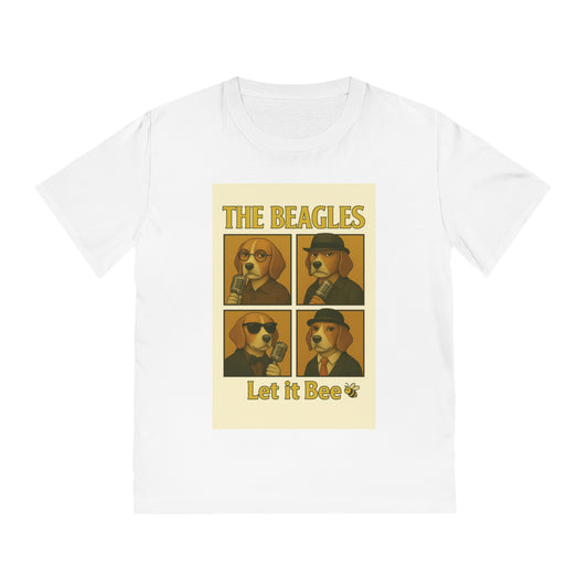 THE BEAGLES - Organic Cotton Unisex T-Shirt For the Musician Dog Owners
