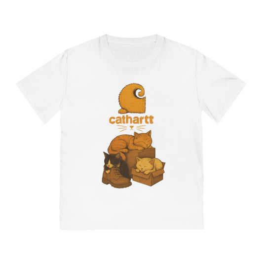 CATHARTT - Organic Cotton T-Shirt For The Worker Cat