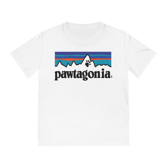 PAWTAGONIA - Organic Cotton T-Shirt for the Outdoor Animal's Lover